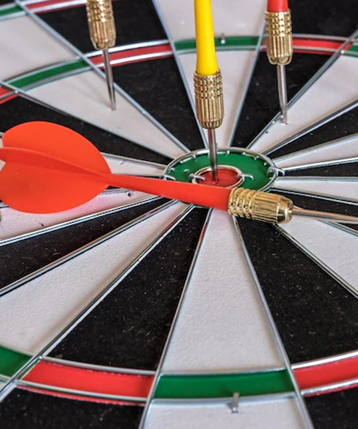 Set of 3 dart game pieces for various boards