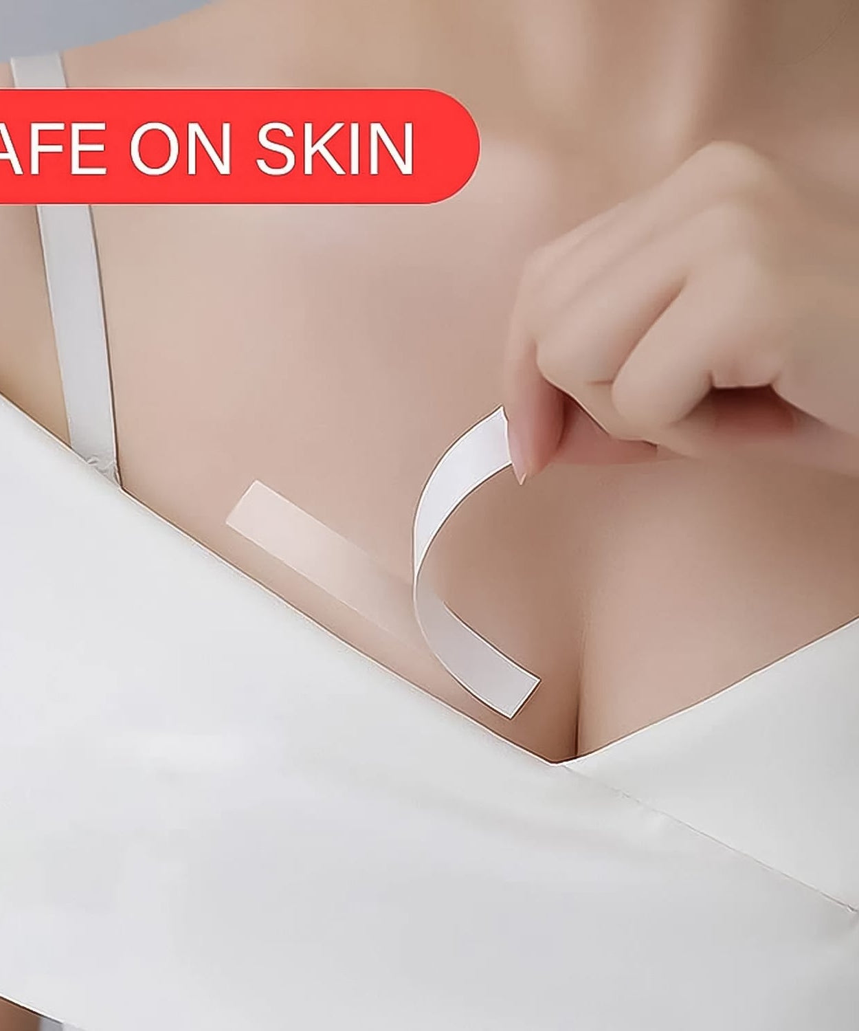 Waterproof Anti-Skid Transparent Medical Tape for Lingerie (10 Pcs Set)