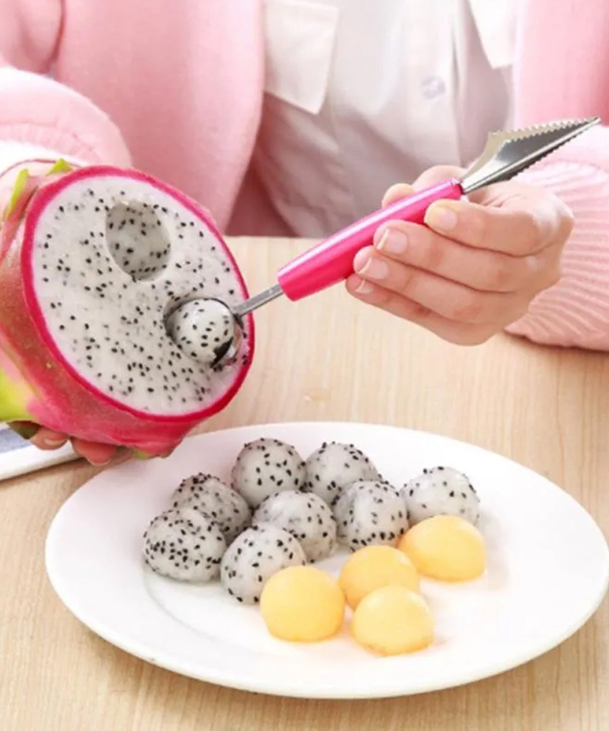 Multi-function peeler and corer