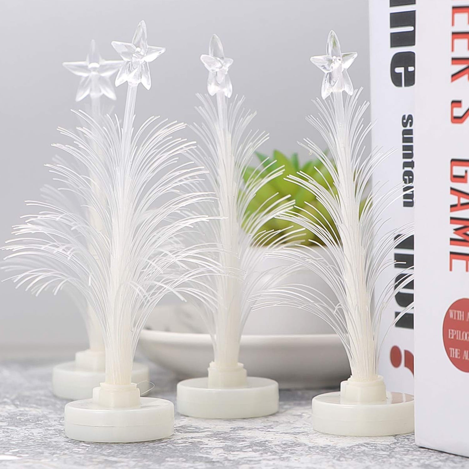 Tree LED Candlelight Colourful Candle Decoration LED Light Night, Diwali (1 Pc)