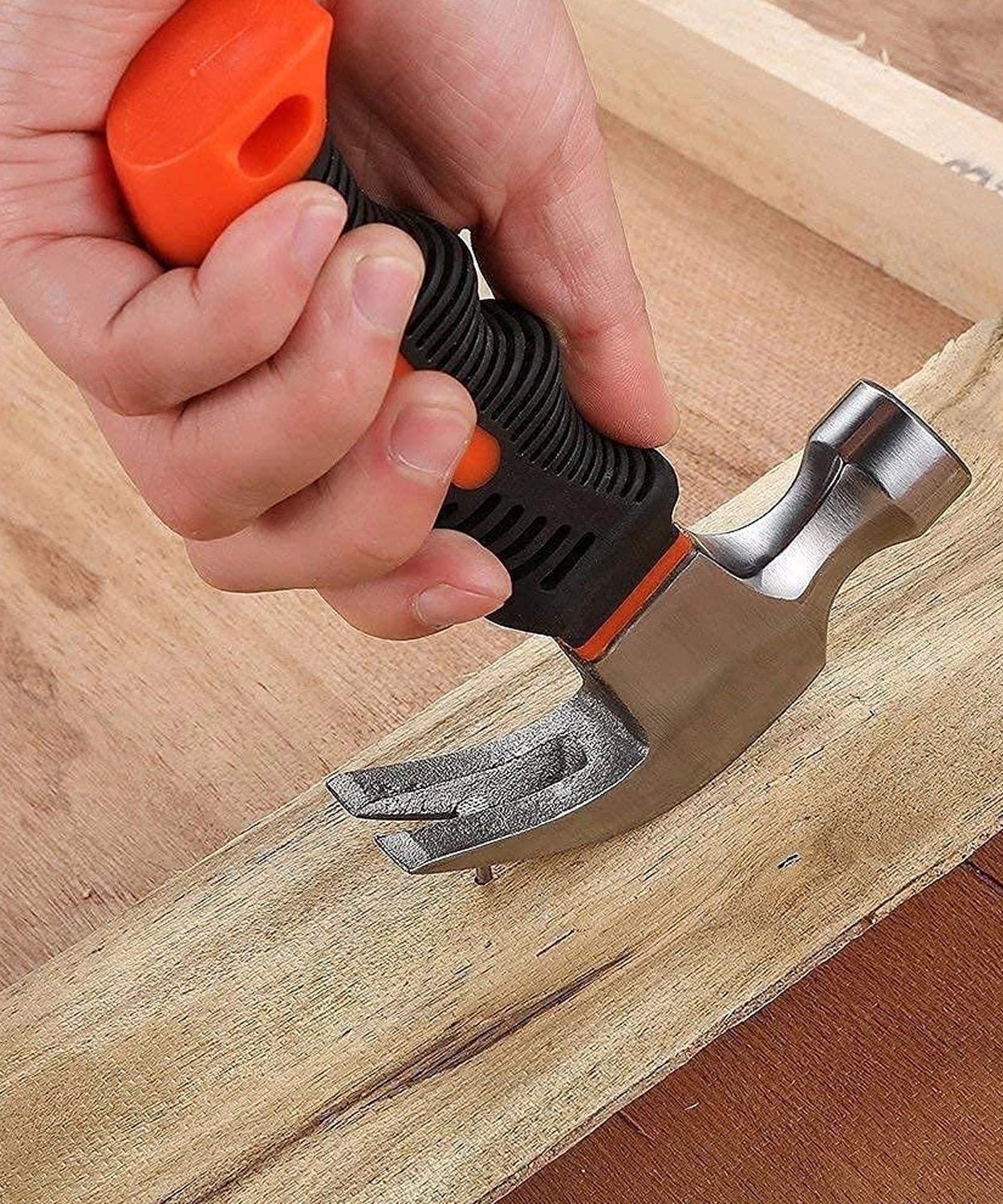 Mini Claw Hammers Short Handle Plastic Grip (300 gram)