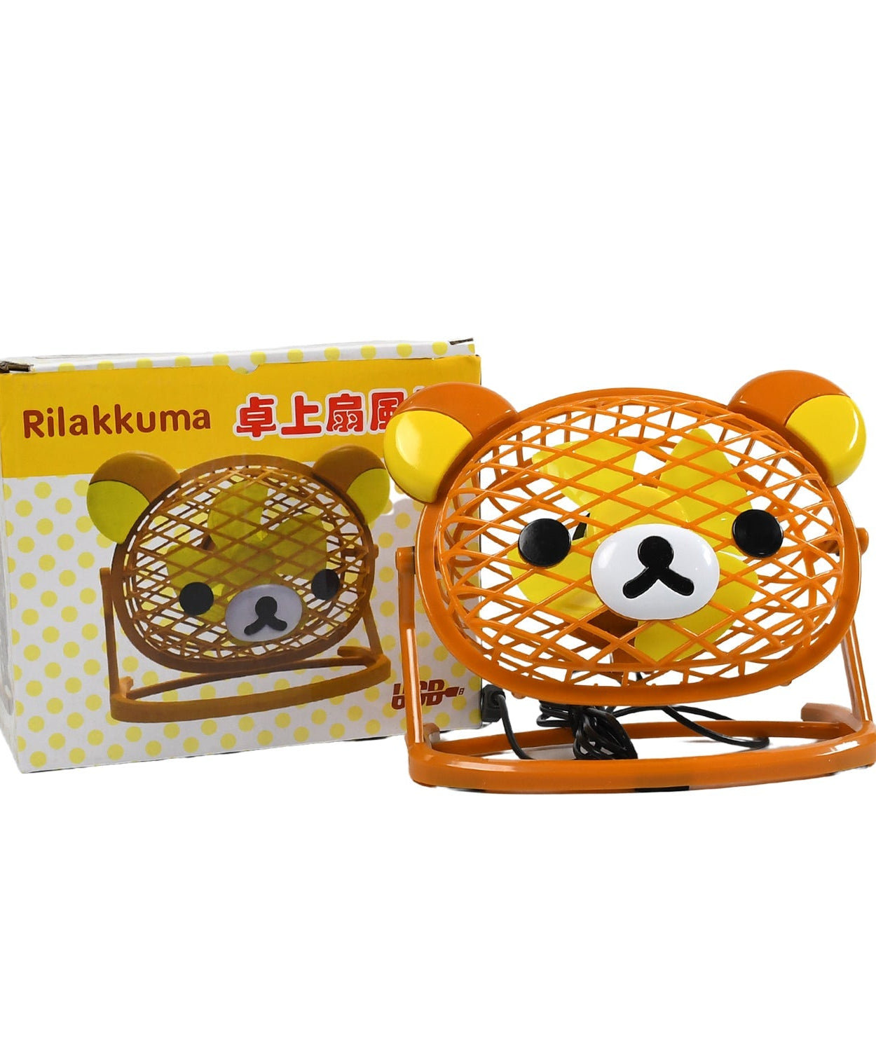 Stylish & Silent: Teddy Bear USB Fan for Any Space – Adjustable Cooling!