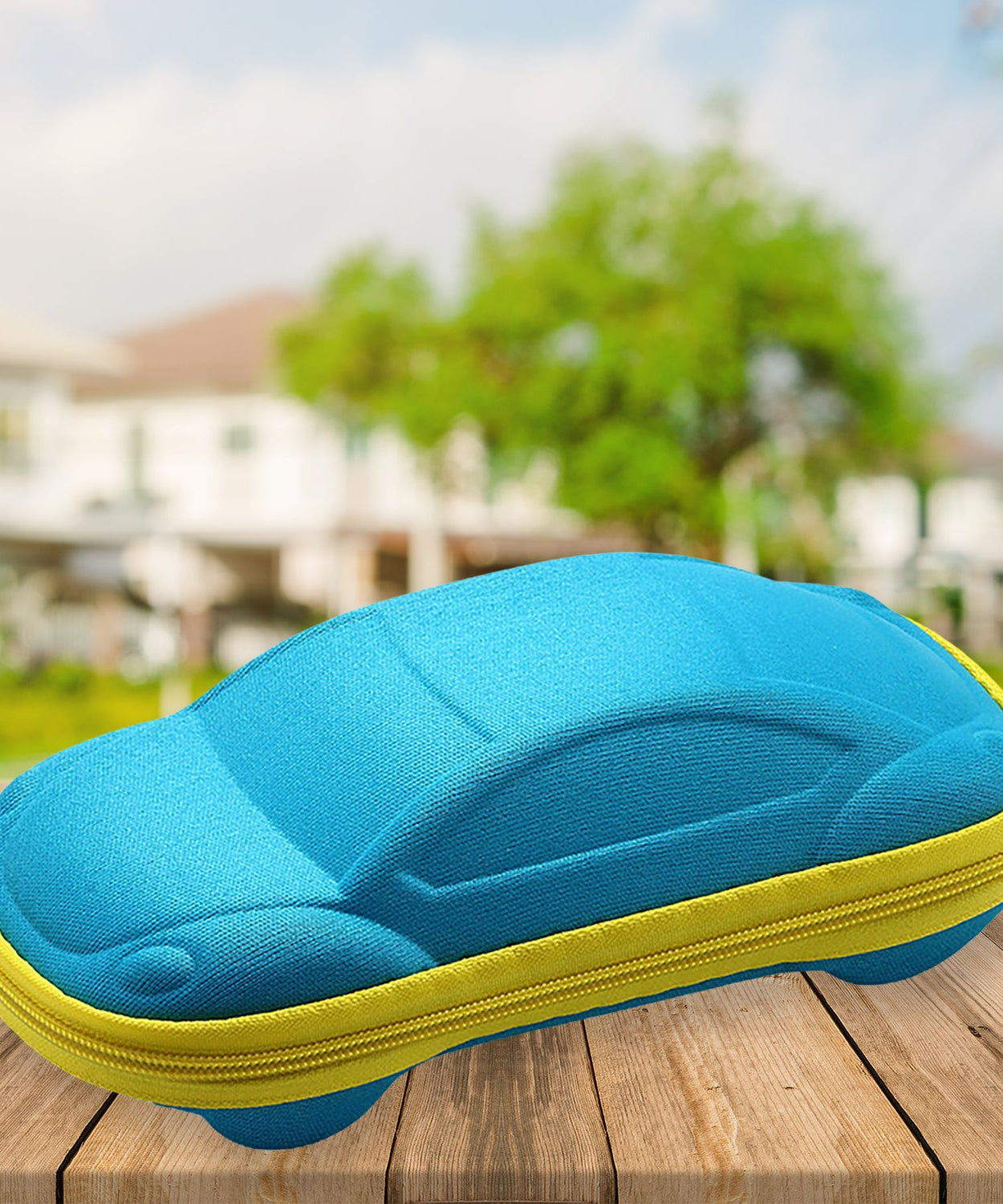 Cartoon Car Shape Sunglasses Box Portable Eyeglasses Case Fashion Lovely Sunglass Case Children's Glasses Box Blind Box for Kids Sunglasses Cases (1 Pc)