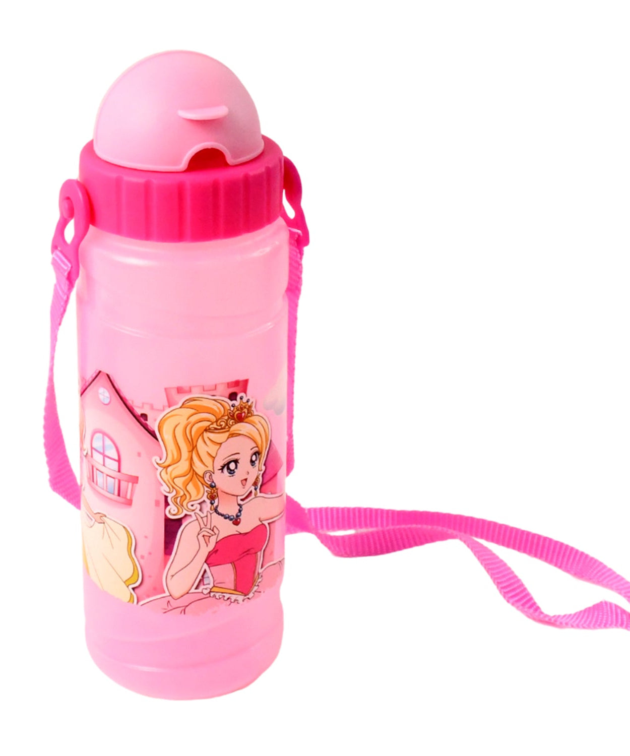 Cartoon Fish Print Water Bottle