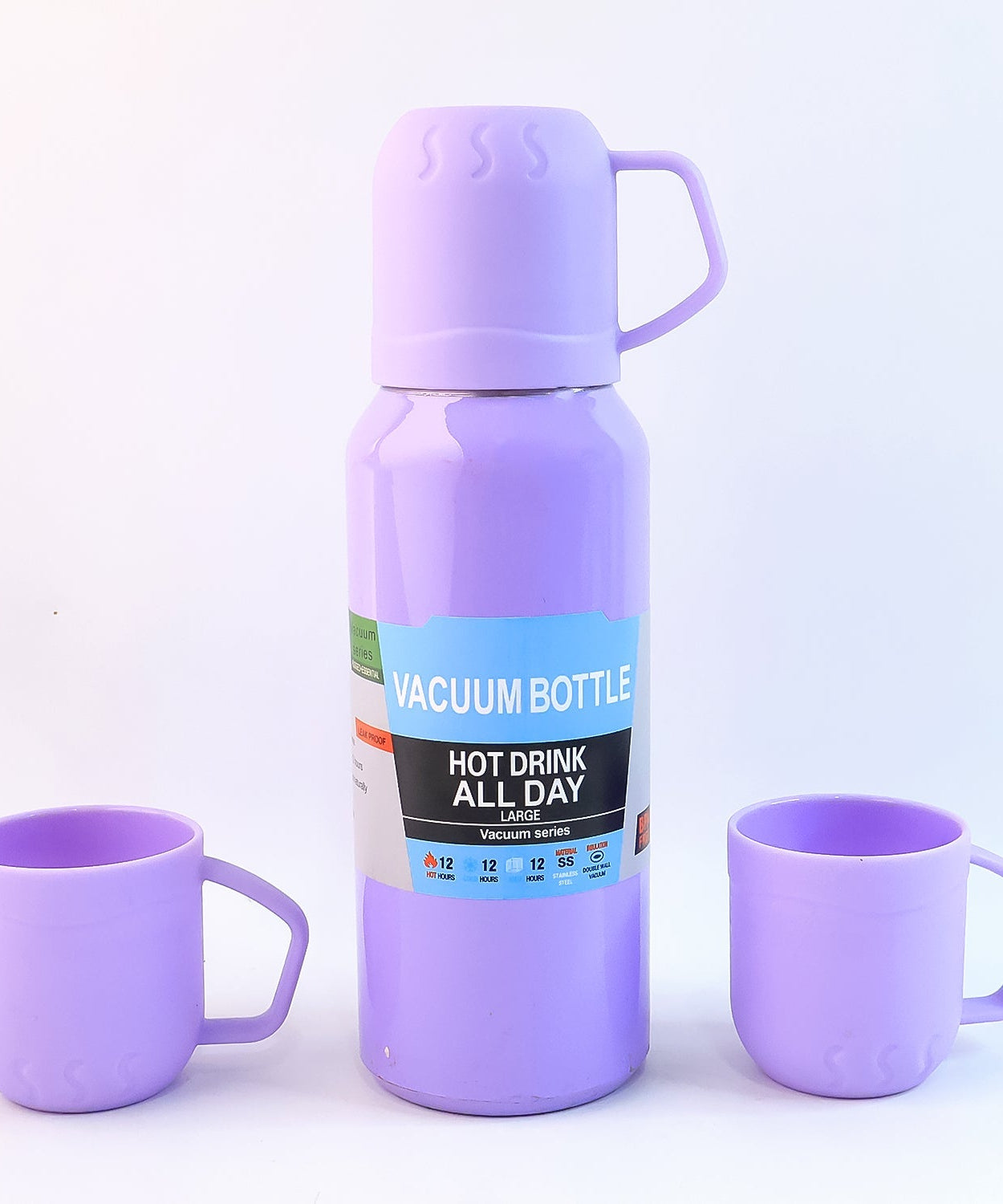 Purple Thermal Flask Set