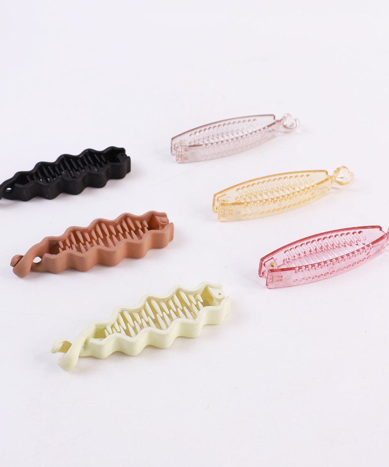Plastic Hair Claw Clips Strong Clips (1 Pc / Mix Color), Hair accessories