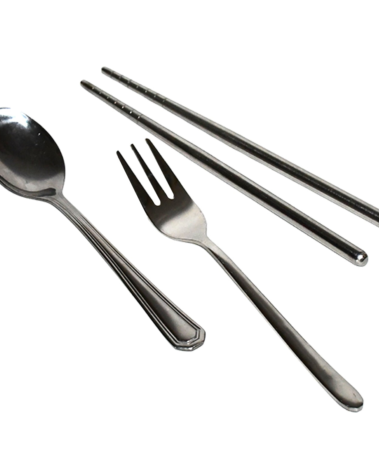 Steel Utensil Set with Spoon