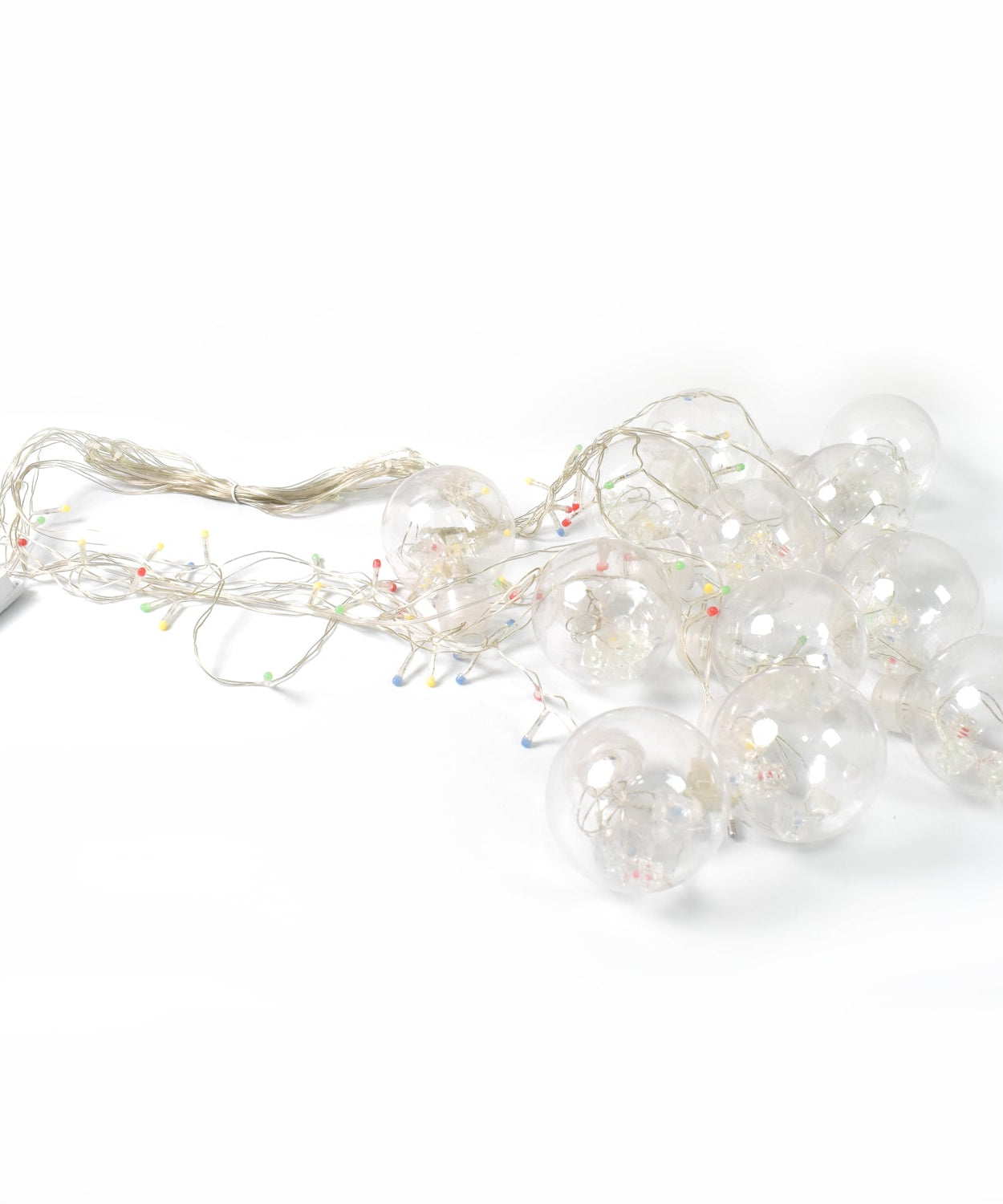 12  Wish Balls Window Curtain String Lights with 8 Flashing Modes Decoration for Home Decoration, Diwali & Wedding LED Christmas Light Indoor and Outdoor Light ,Festival Decoration (Plastic, Multi Color)