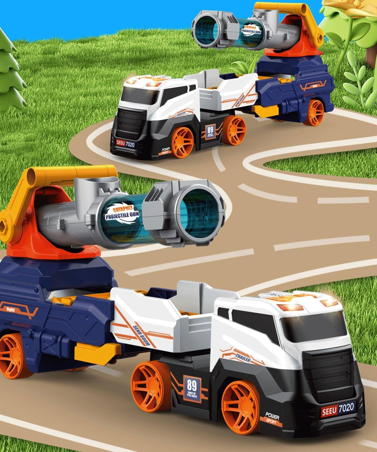 Zoom Hauler Playset