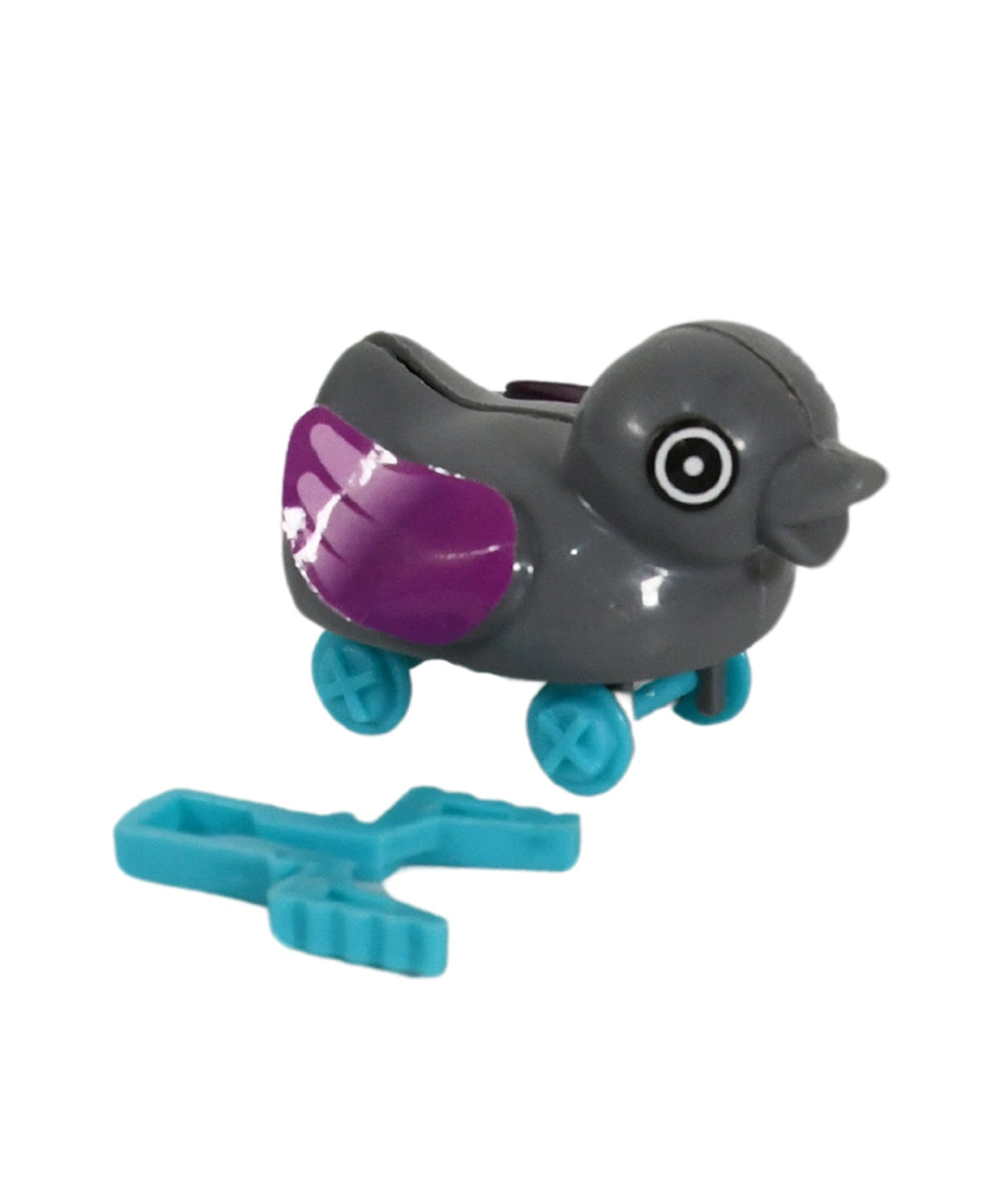 Small push back duck toy, Ejectable spring tail duck, Small DIY duck Toy