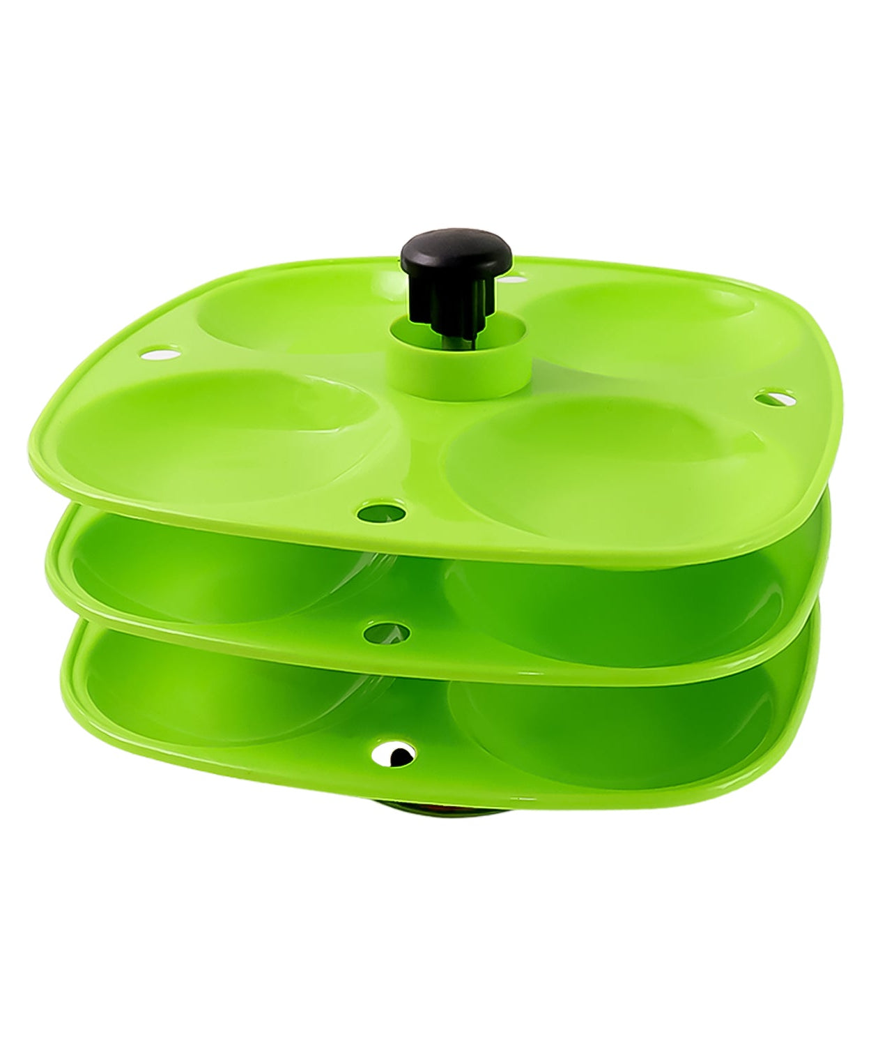 3 Layer Idli Stand for Holding and Serving Idlis (Household Kitchen Use)