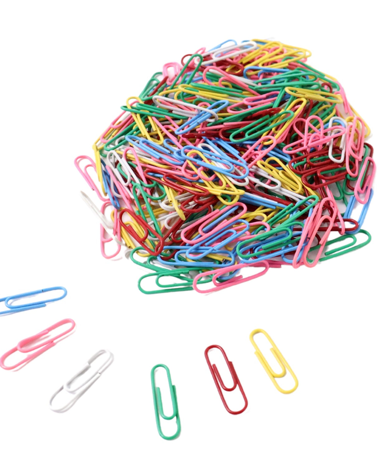 Bright Coated Paper Clips