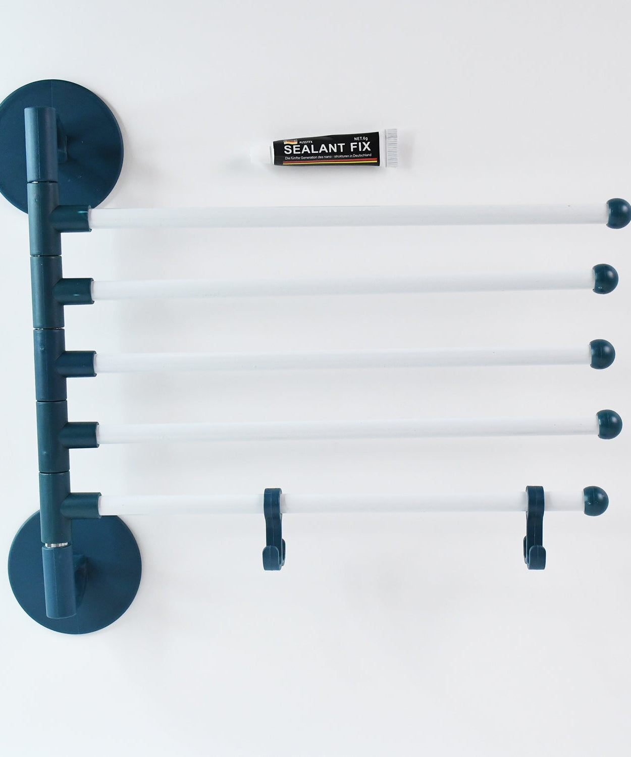 Rotating Bar Wall Mounted Swivel Towel Rack