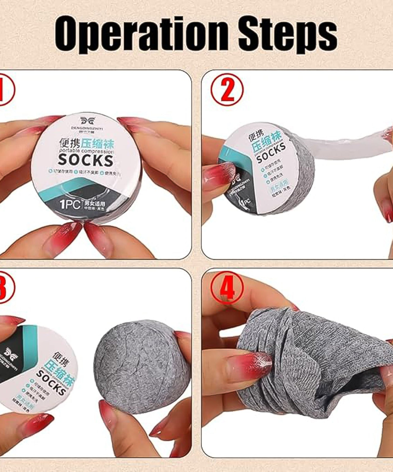 Portable Comfort Disposable Socks
