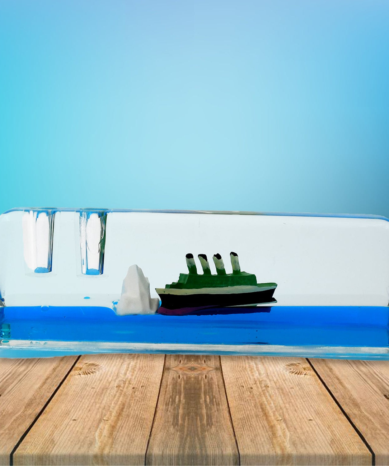 Car Interior Dashboard Decoration Floating Water Cruiser Ship (1 Pc)