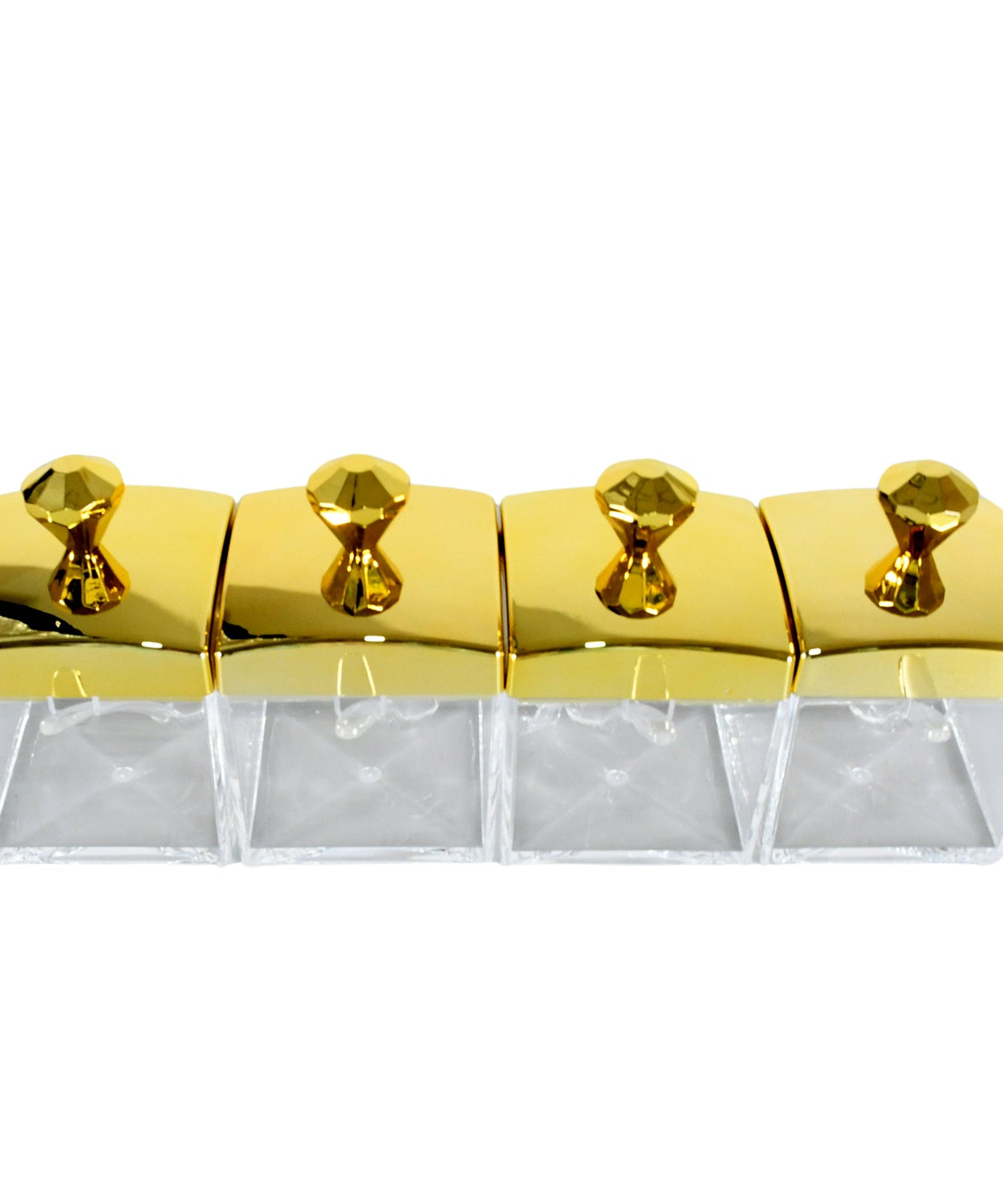 Storage Jar Set One Set with 4 Jars with Lids, Tray & 4 Spoon for Coffee, Tea, Sugar for Storage jar With Tray for Home Kitchen