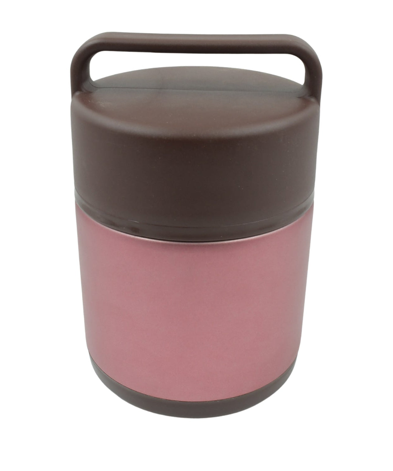 Vacuum insulated lunch box, 304 stainless steel, used for lunch storage, double-layer travel hiking picnic food jar, with folding spoon and handle BPA Free Thermos Lunch Box for Kids Adults (1600 ML)