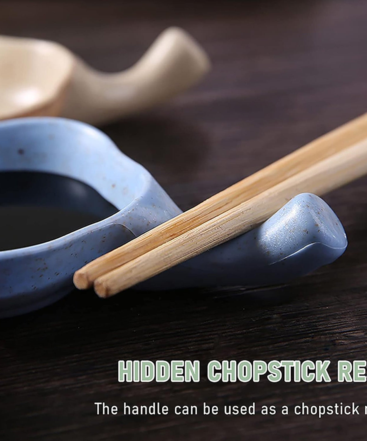 Mini Flower-Shaped Sauce Dish with Handle