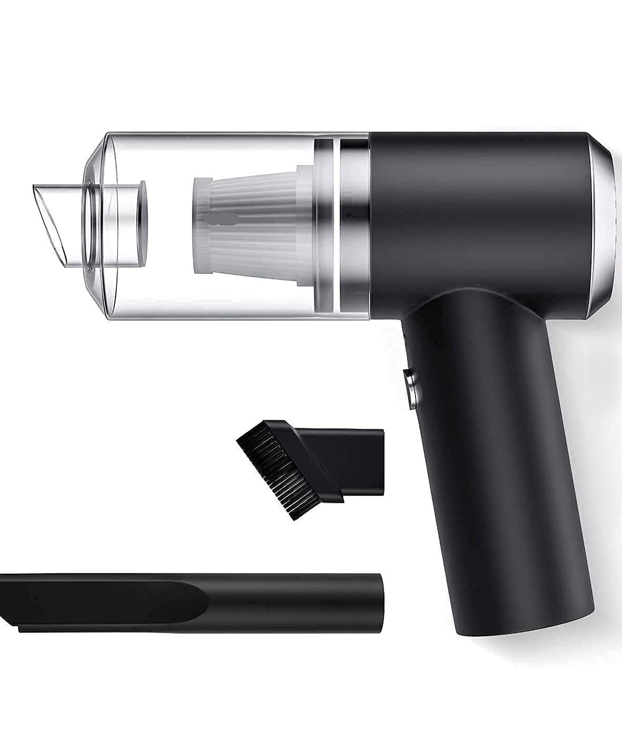 2 in 1 Wireless Vacuum Cleaner – 120W Handheld USB Rechargeable for Home & Car (1 Pc)