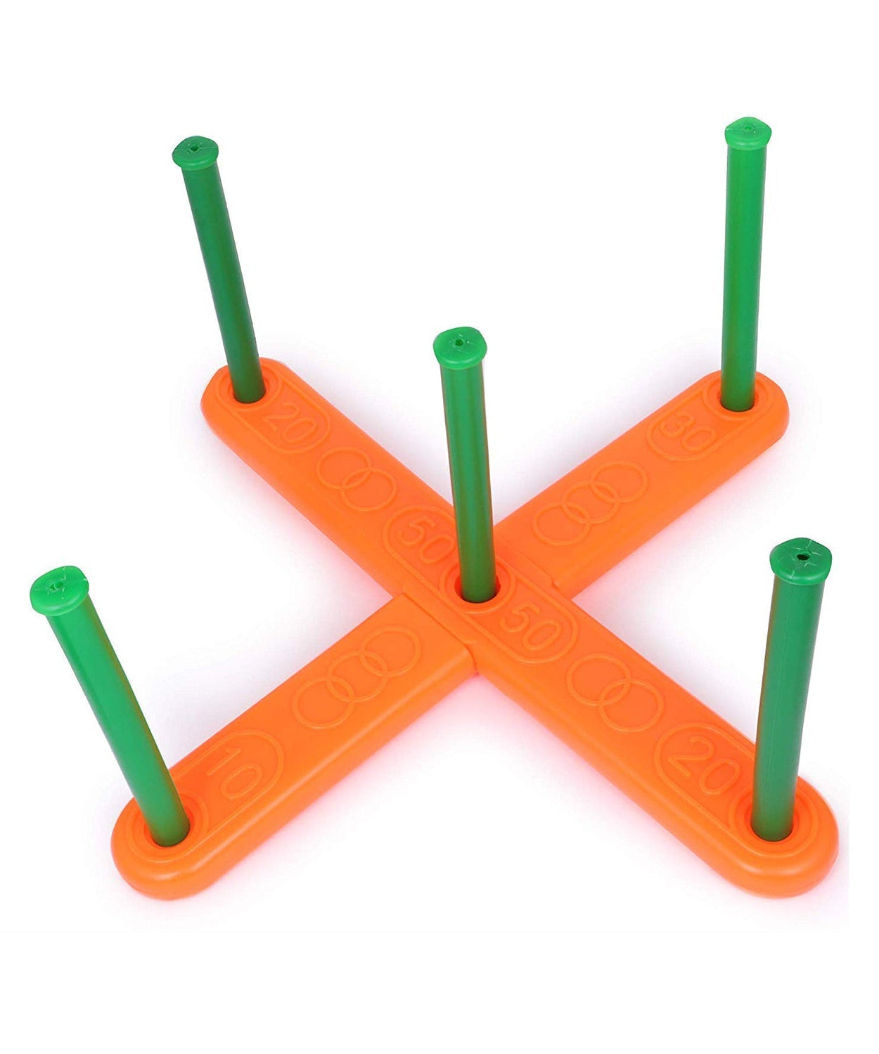 Kids’ ring toss game set.
