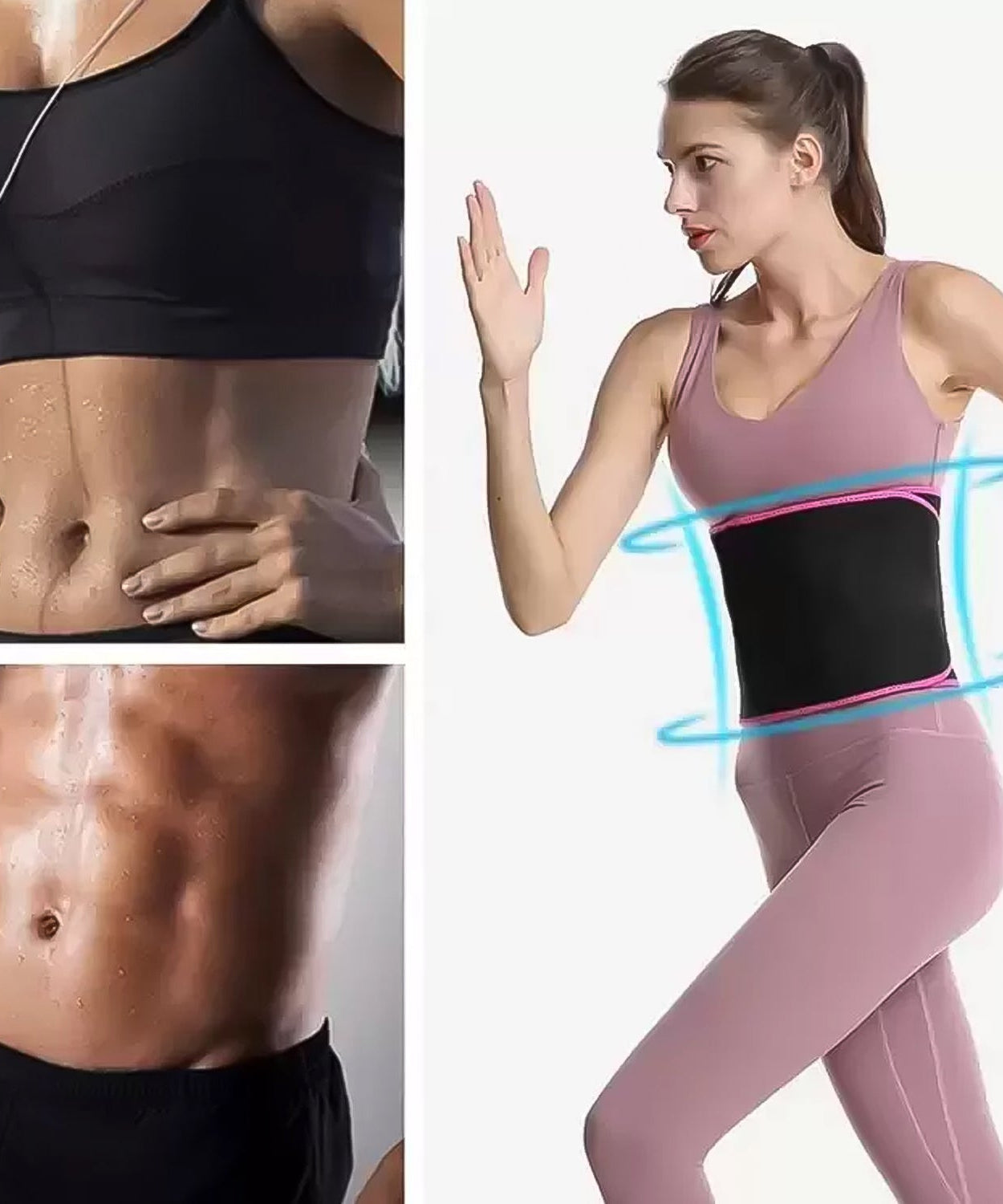 Adjustable Neoprene Ab Belt for Core Support
