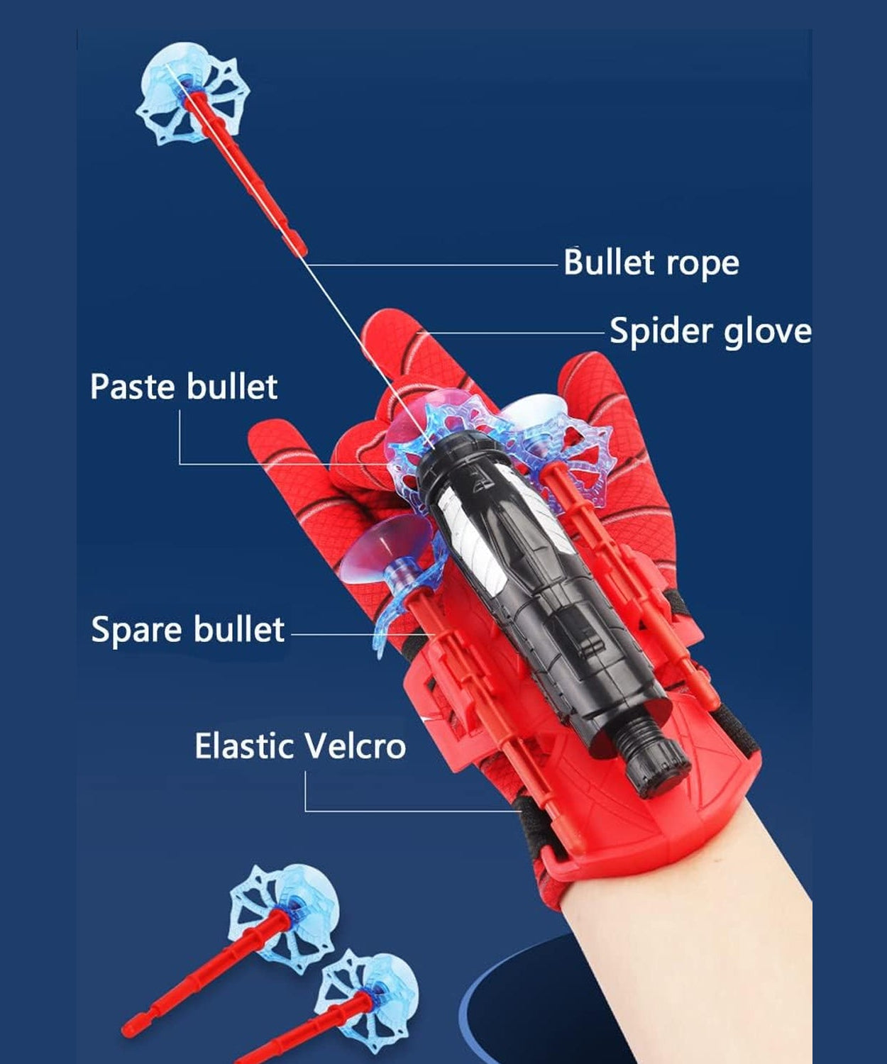 Web Shooter Toy – Superhero Wrist Launcher for Kids Role-Play Fun