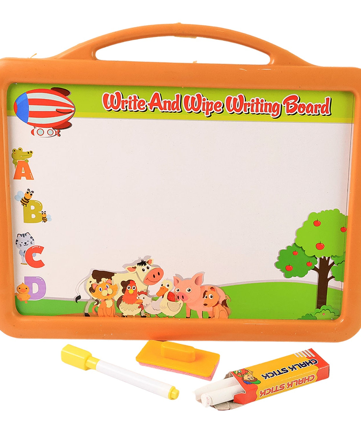 Children’s Reversible Whiteboard and Blackboard Activity Board