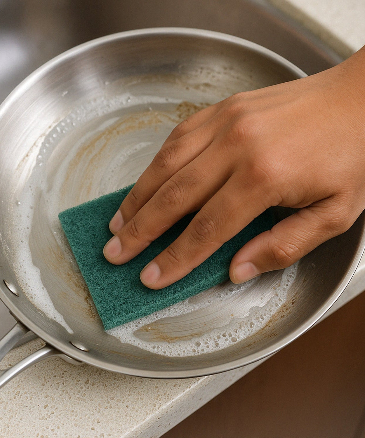 Pro Clean Heavy-Duty Kitchen Scrubber Pad – 4x6 inch (1 Pc)