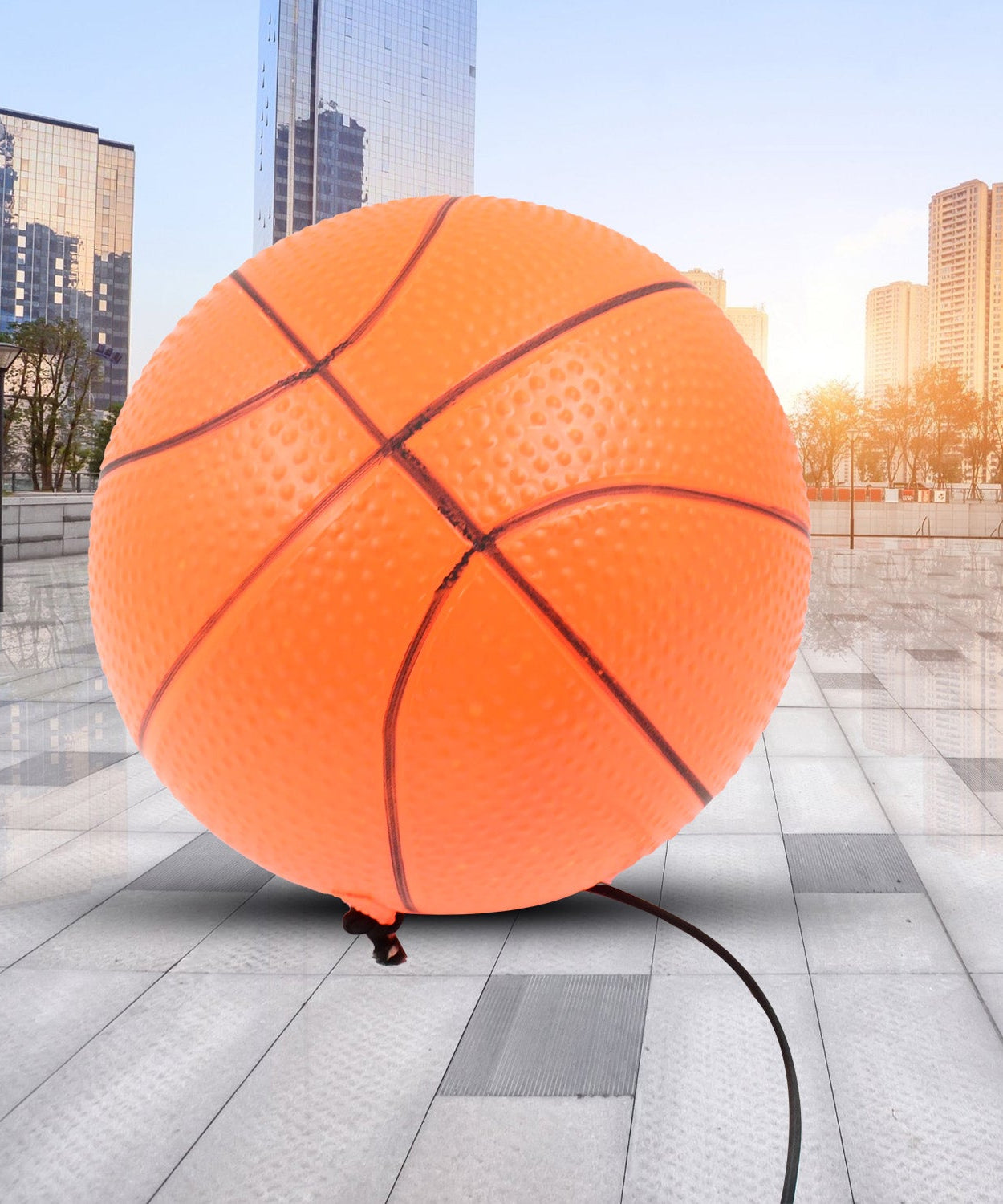 Football Rebound Ball with String (1 Set)