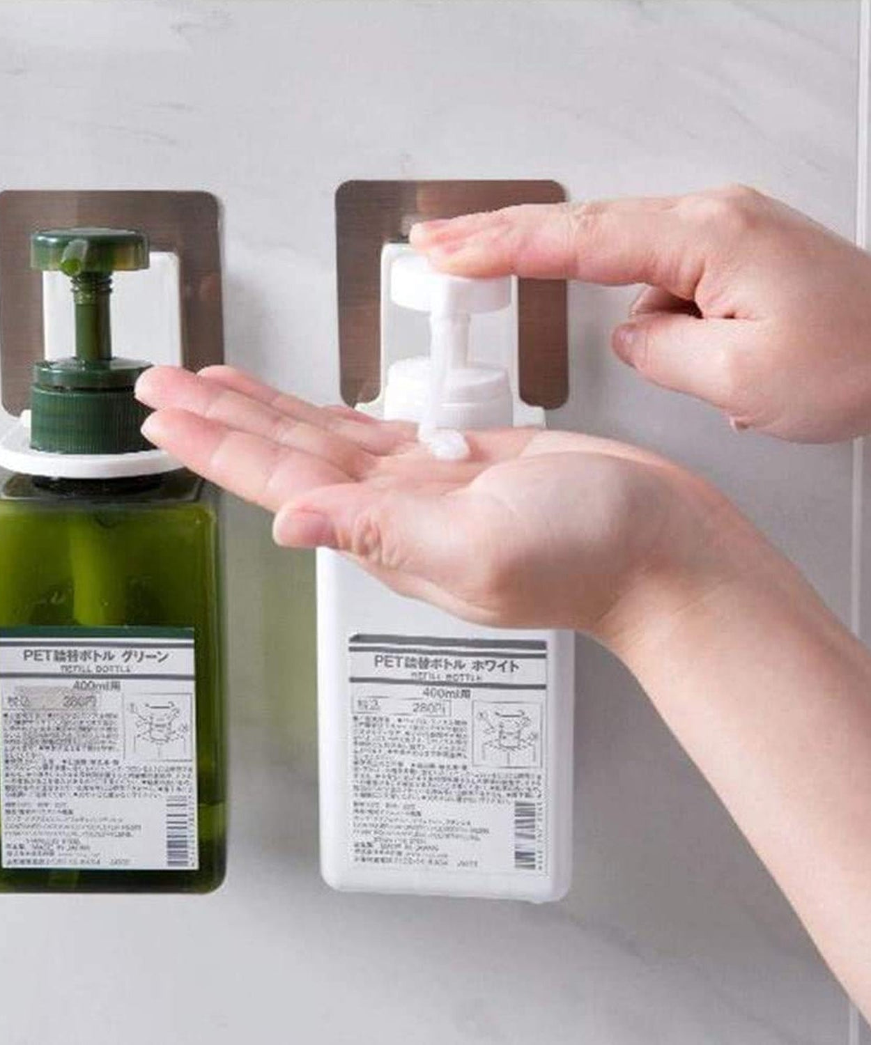 Strong adhesive wall hook for power plugs and small items