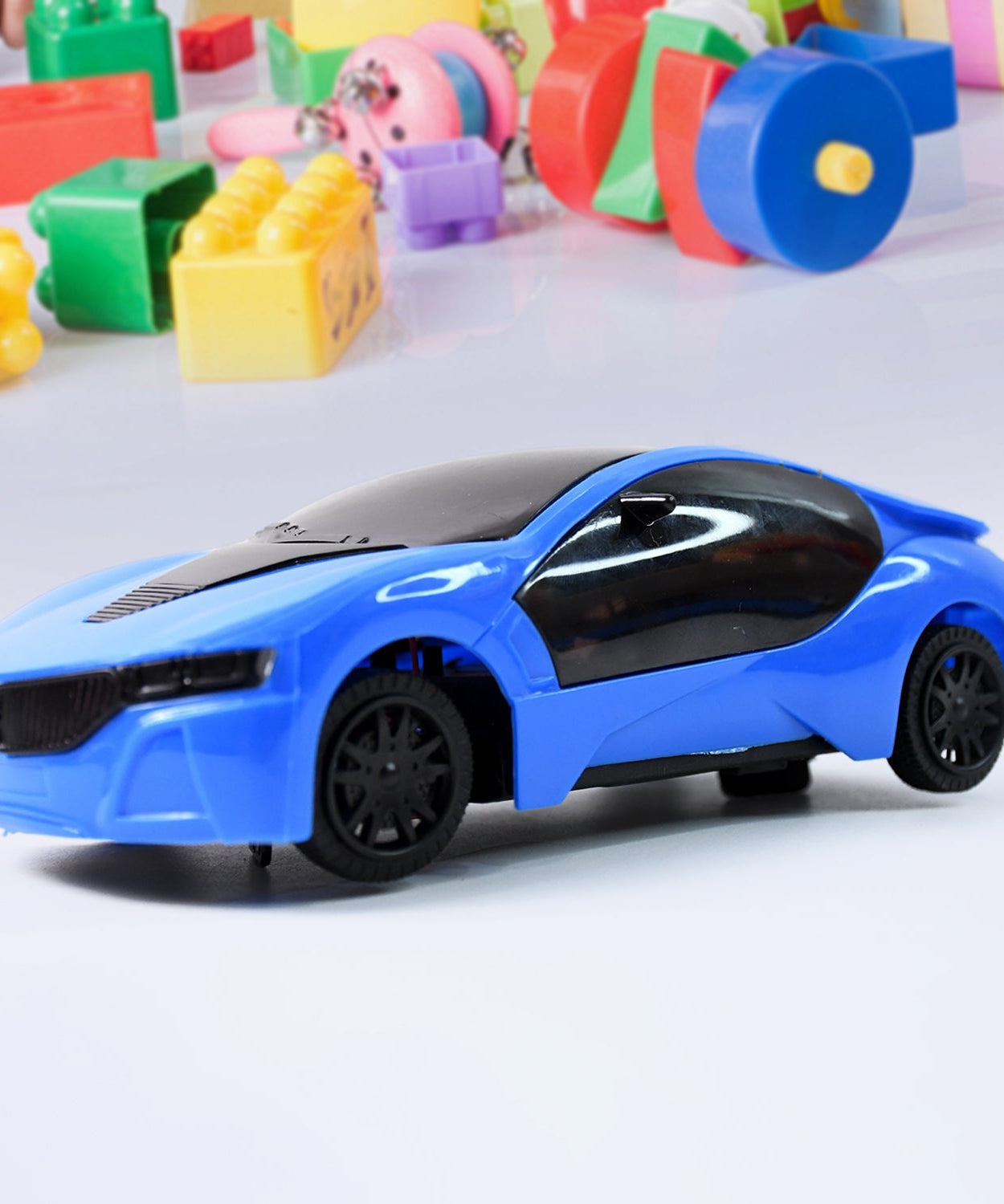Remote Control Fast Modern Racing Car 3D Light with Go Forward And Backward