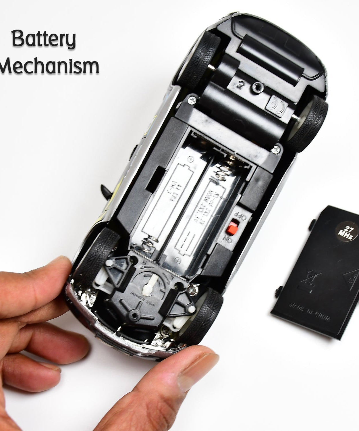 Colorful remote control car for kids.