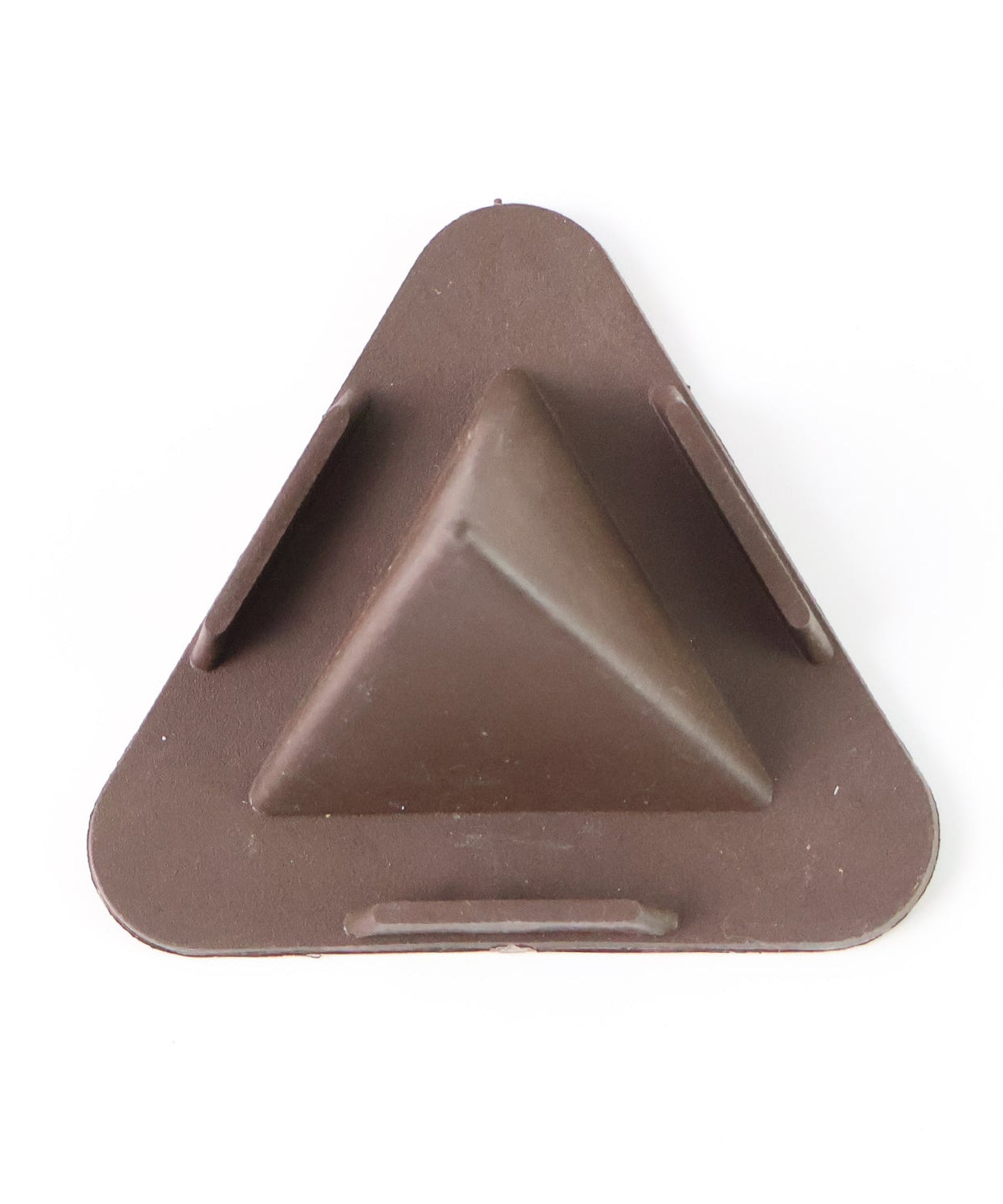Brown Tri-Angle Pyramid Stand