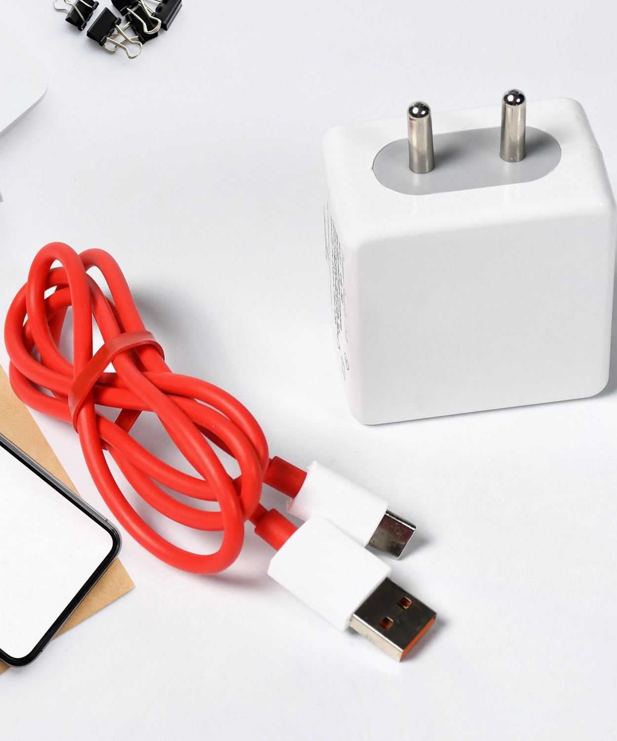 Super fast charger with cable for smart devices