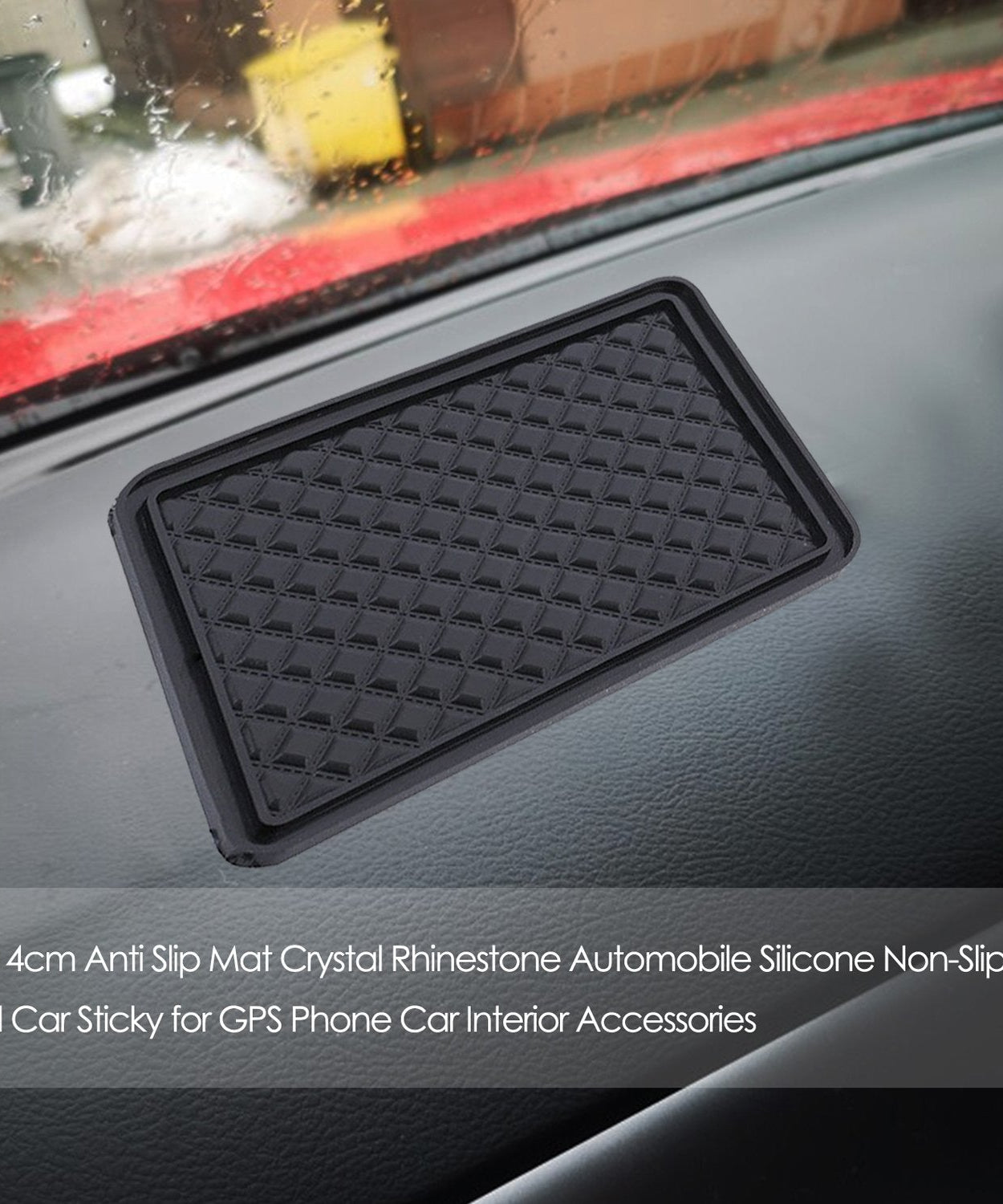 Universal anti-skid mat, durable vinyl for effective grip and safety.