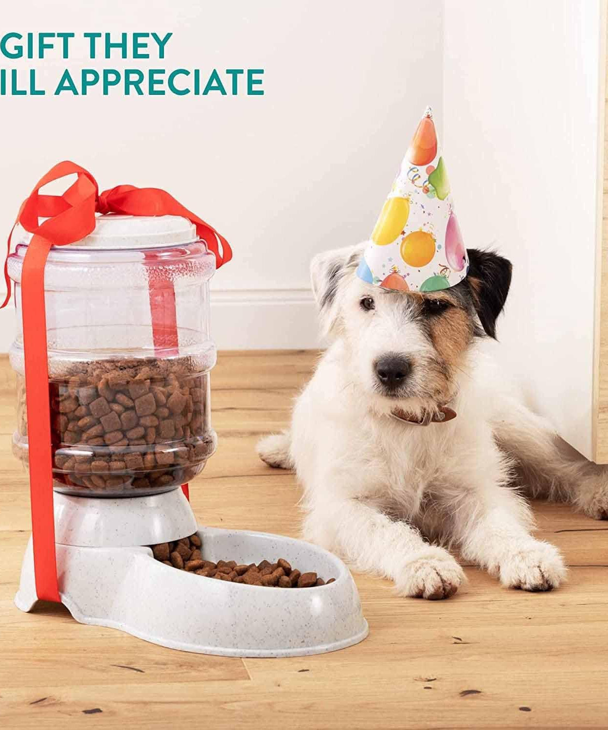 Automatic Pet Food Dispenser Self-Dispensing Pet Feeder Food Dispenser