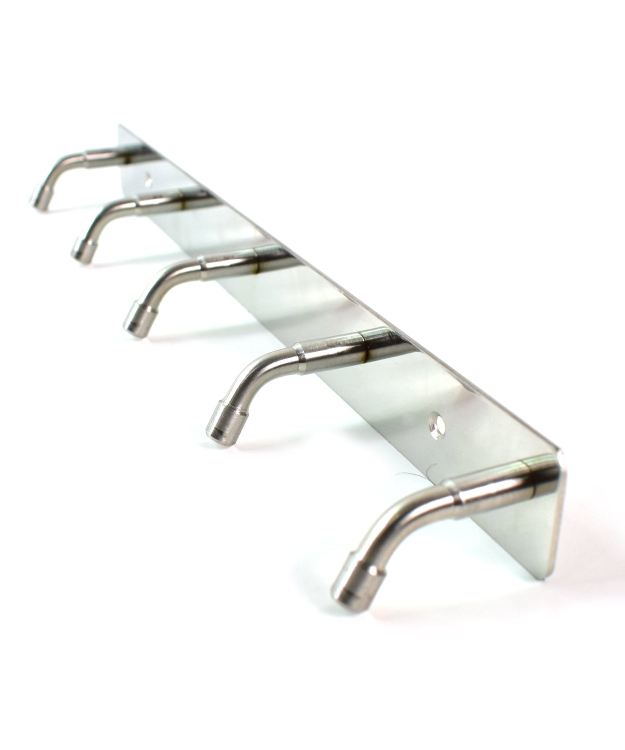 Stainless Steel Wall Mounted Coat 5 Hook Rack (26x3 / 1 Pc)