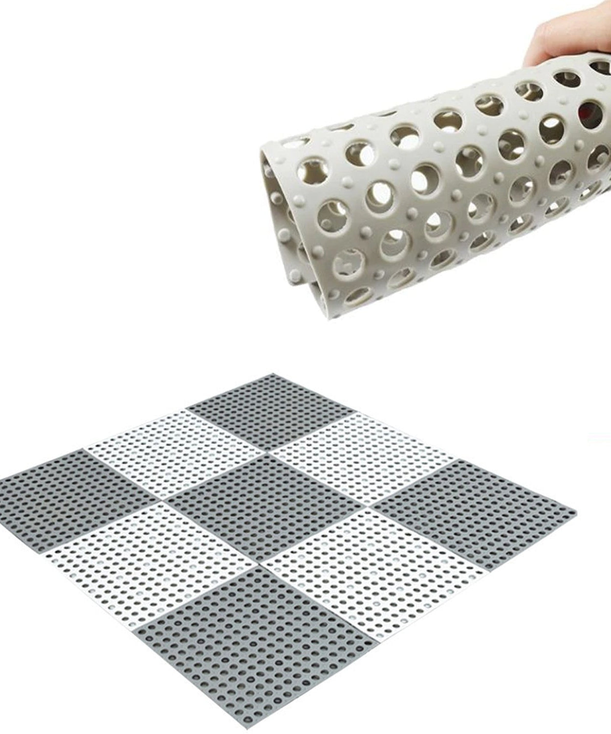 Bathroom anti-slip mat pack of 6.