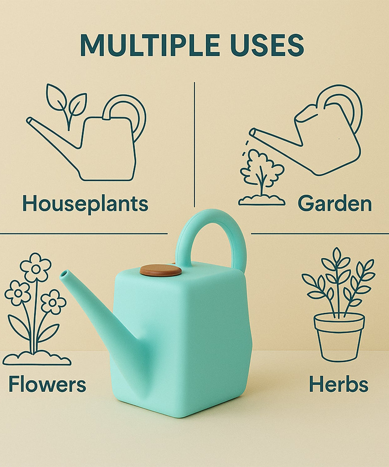 Dura can Long Spout Water Jug