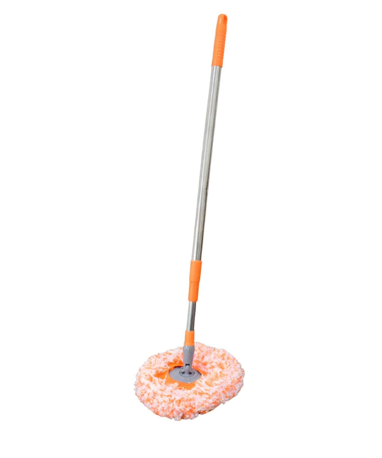 360° Rotatable Ceiling Dust Cleaning Mop Extendable Long Lightweight Handle Mop Heads Pad, Spin Scrubber for Ceiling Floor Bathroom Kitchen Tile