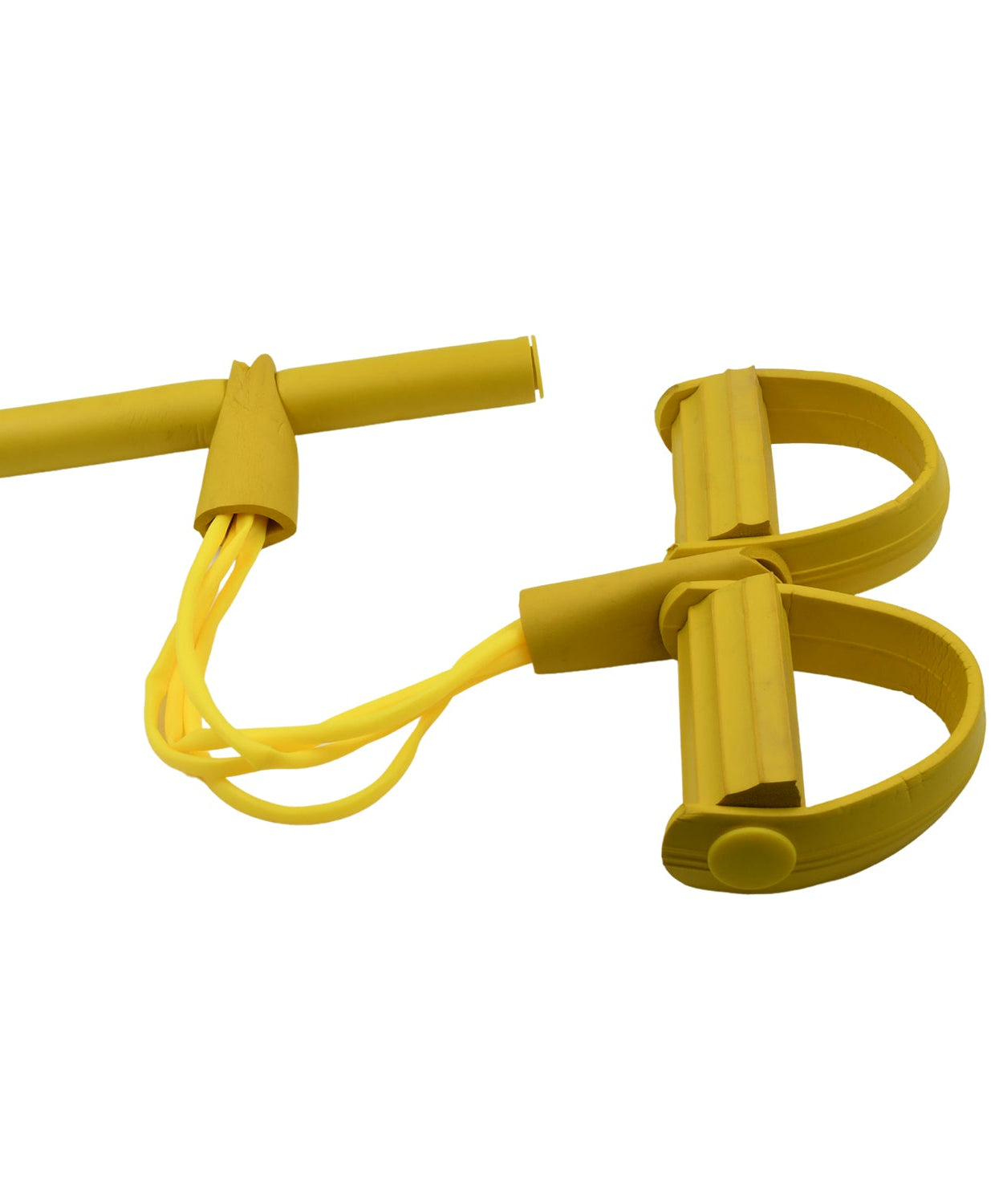 Multi-purpose pull string exerciser for body training.