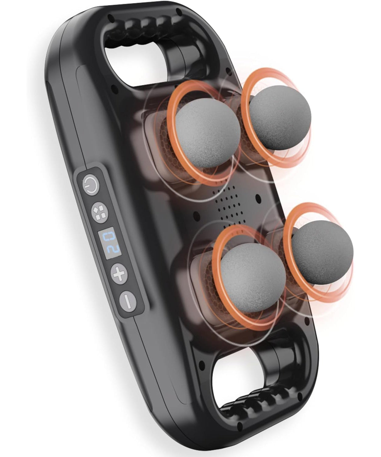 Handheld Full Body Massager 4-Head Massage Gun (1 Pc / Mix Color)