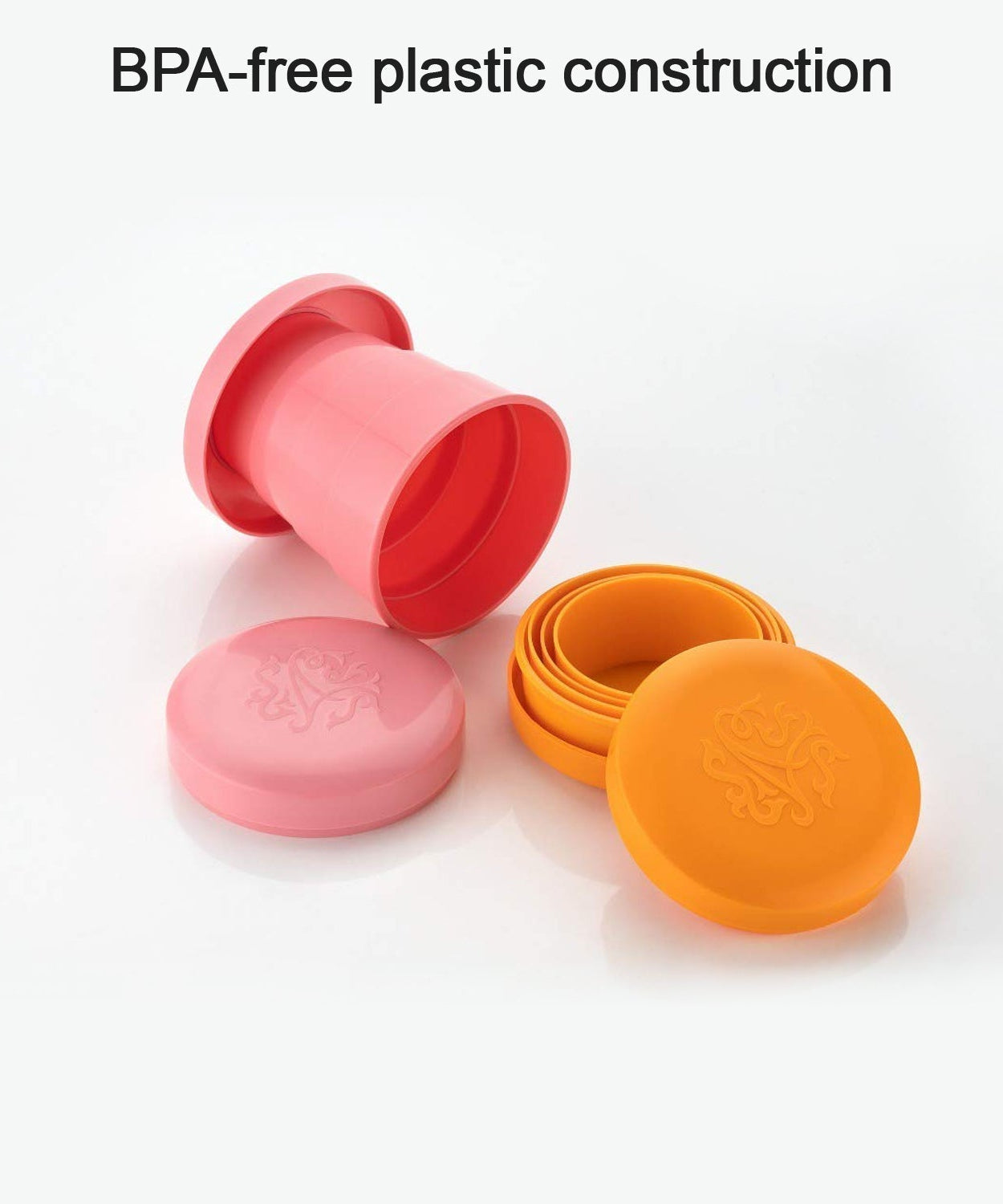 Portable pocket cup with compact folding feature