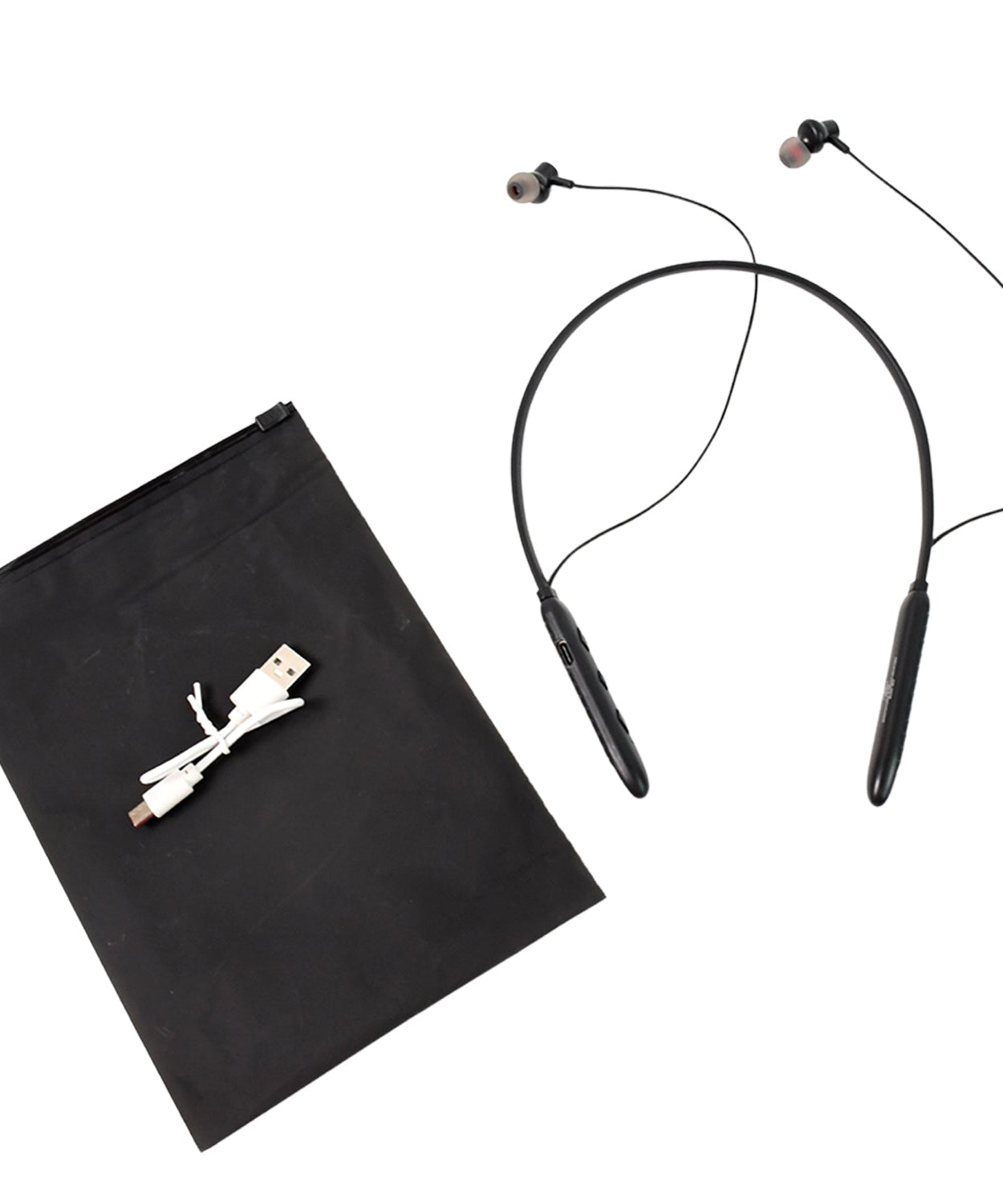Bluetooth Wireless Neckband Earphones, 40H Playtime, IPX Water-Resistant, High Bass