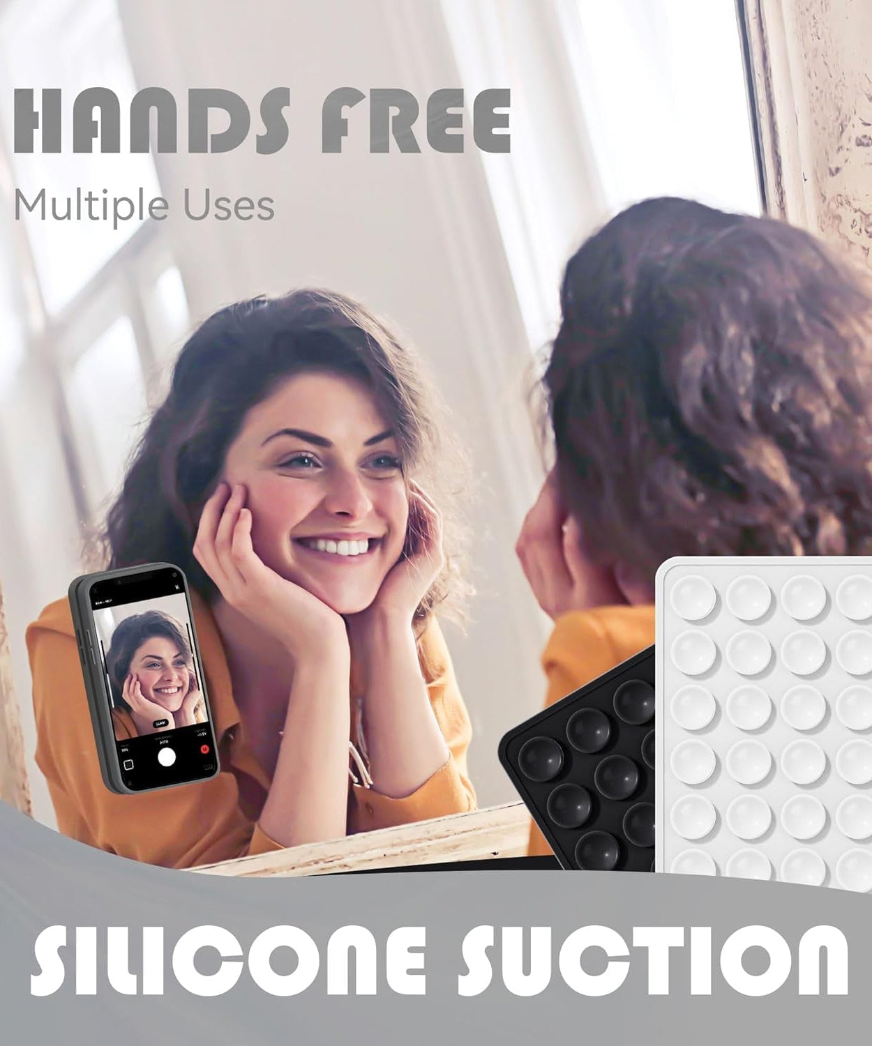 Suction Phone Case / Holder Mount (1 Pc / Mix Color)