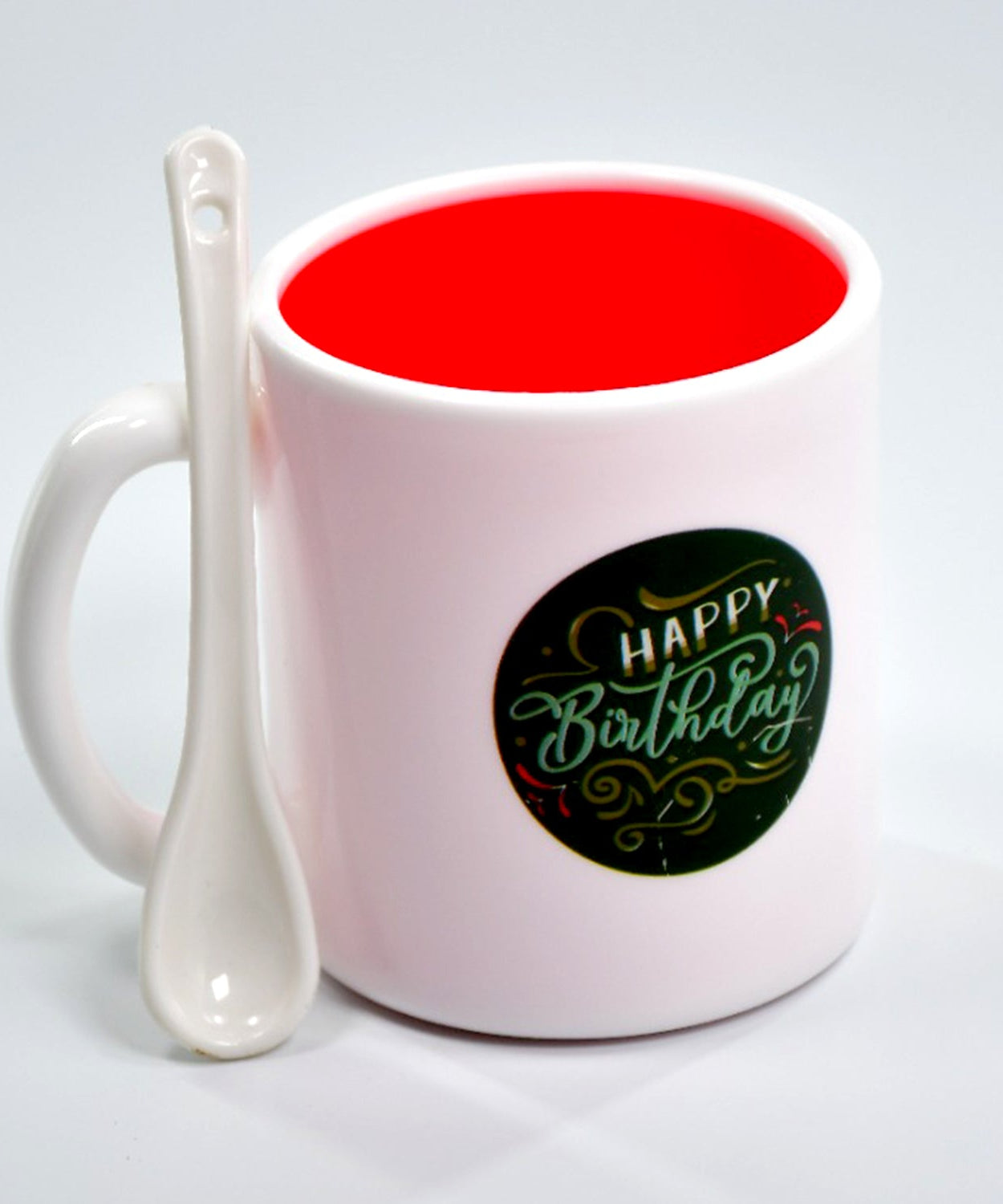 Mixed design coffee mug for all kinds of beverages.