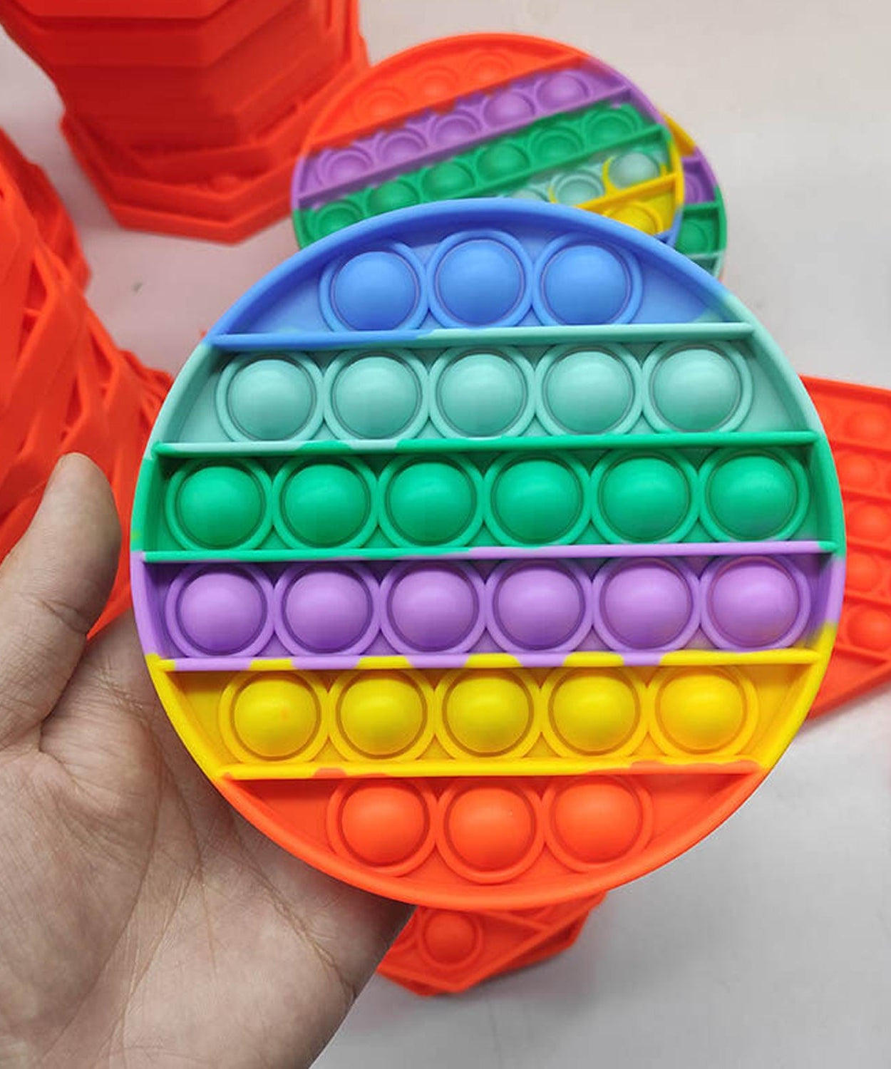 Colorful round  it toy.