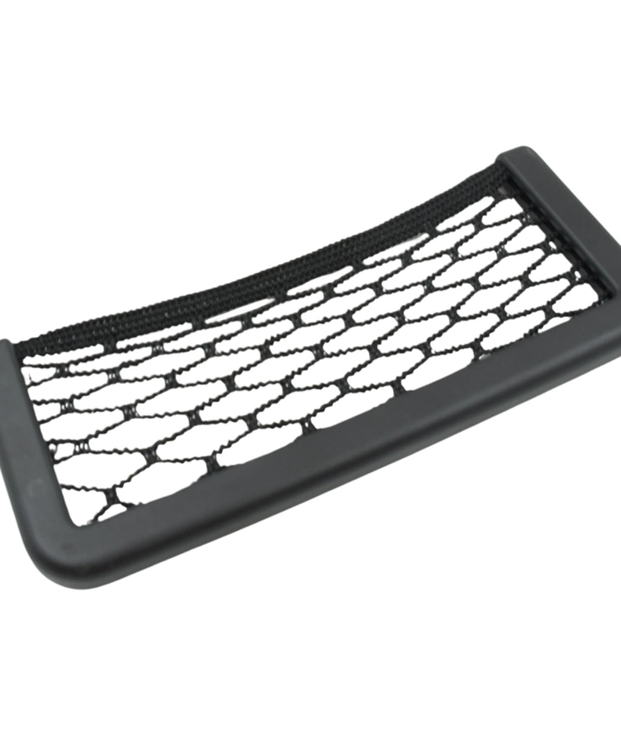 Car Storage Organize Car String Bag Car Seat Side Storage, Net Bag Mesh Pocket Organizer Stick-on for Purse Bag Phone