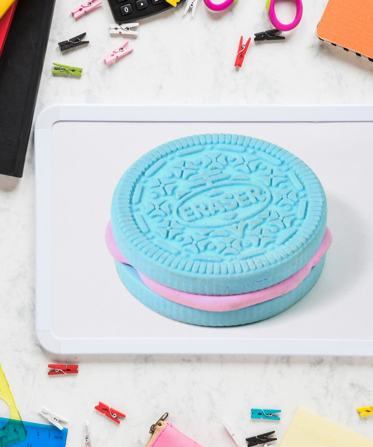 SnackScribe Biscuit Erasers