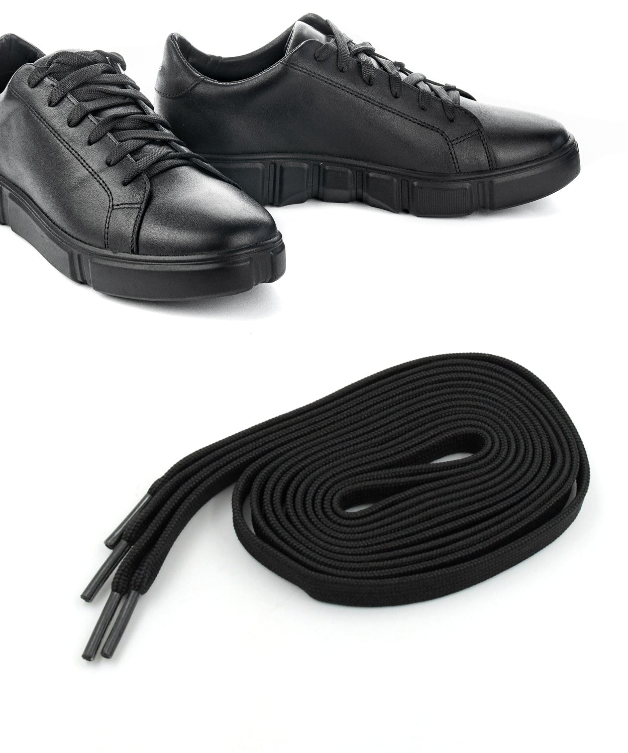 Flat shoelaces, 1 pair, sports shoelaces for men and women, suitable for running and gym shoes.